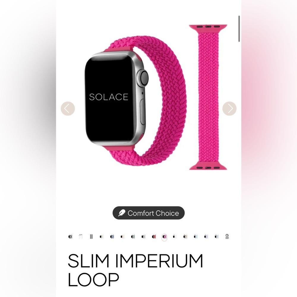 Solace Pink Watch Band